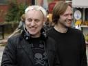 Jake and Dan Schaffer on the set of Doghouse